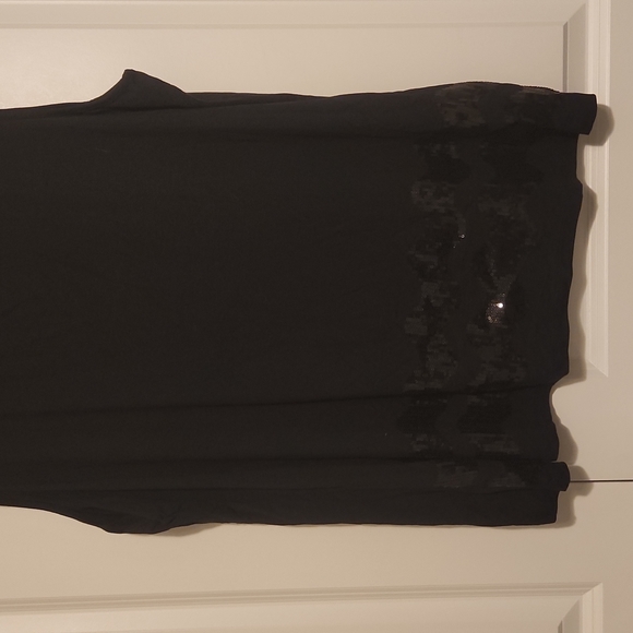 NWOT Joan Rivers Sleeveless Black Blouse XL - Picture 2 of 6